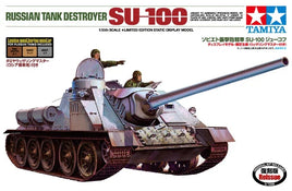 1/35 Tamiya Russian Tank Destroyer SU-100 w/Weathering Master Set - MPM Hobbies