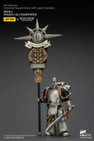 1/18 Iron Warriors Command Squad Chosen with Legion Standard
