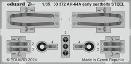 1/35 Eduard AH-64A early seatbelts STEEL Zoom set for TRUMPETER