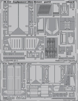 1/35 Eduard Jagdpanzer 38(t) Hetzer for ACY