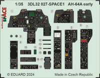 1/35 Eduard AH-64A early space for TRUMPETER