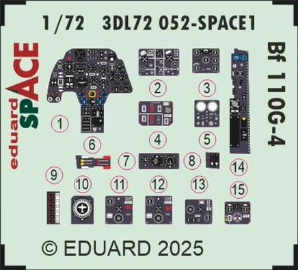 1/72 Eduard Bf 110G-4 for EDUARD - MPM Hobbies