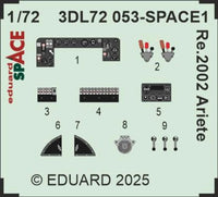 1/72 Eduard Re.2002 Ariete for ITALERI - MPM Hobbies