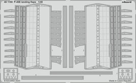 1/48 Eduard P-40E landing flaps Photo Etch for EDUARD - MPM Hobbies