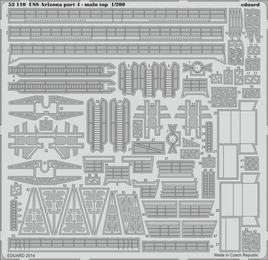 1/200 Eduard USS Arizona Main Top Pt.4 for TRP