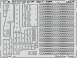 1/200 Eduard USS Missouri Ladders Pt.9 for TRP