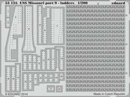 1/200 Eduard USS Missouri Ladders Pt.9 for TRP