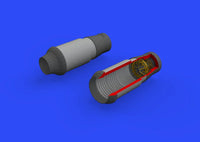1/48 Eduard F-14A Exhaust Nozzles for Tamiya (PE & Resin)
