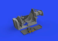 1/48 Eduard P38H Cockpit for Tamiya (PE & Resin)
