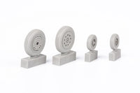 1/48 Eduard F-4B Wheels for Tamiya (Mask & Resin)