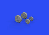 1/48 Eduard F-4B Wheels for Tamiya (Mask & Resin)