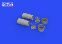 1/48 Eduard F-4B Exhaust Nozzles for Tamiya(Resin)