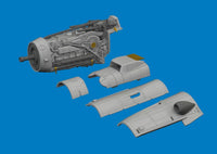 1/72 Eduard Bf 109G-10 WNF engine PRINT Brassin for EDUARD - MPM Hobbies