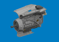1/72 Eduard Bf 109G-10 Mtt Regensburg engine PRINT Brassin for EDUARD - MPM Hobbies
