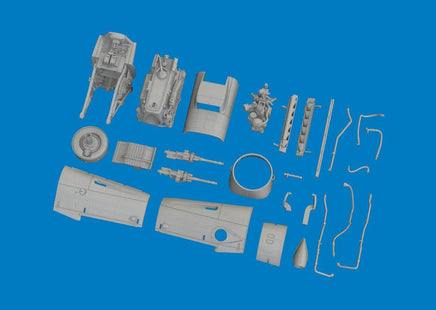 1/72 Eduard Bf 109G-10 Erla engine PRINT Brassin for EDUARD - MPM Hobbies