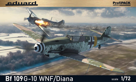 1/72 Eduard Bf 109G-10 WNF/Diana PROFIPACK Plastic Kit - MPM Hobbies