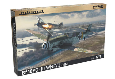 1/72 Eduard Bf 109G-10 WNF/Diana PROFIPACK Plastic Kit - MPM Hobbies