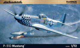 1/72 Eduard P-51D Mustang Profipack Plastic Model Kit