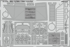 1/72 Eduard MiG-15/MiG-15bis exterior for Eduard