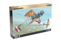 1/48 Eduard DH-2 Biplane Profipack Plastic Model Kit