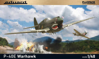 1/48 Eduard P-40E Warhawk PROFIPACK Plastic Model Kit - MPM Hobbies