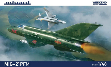 1/48 Eduard MiG-21PFM WEEKEND Plastic Model Kit - MPM Hobbies