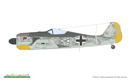 1/48 Eduard Fw 190A-3 WEEKEND Plastic Kit - MPM Hobbies