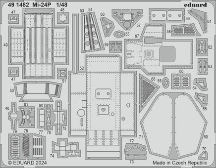 1/48 Eduard Mi-24P Big Ed for TRUMPETER - MPM Hobbies