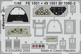 1/48 Eduard Bf 109E-3 Zoom set for HOBBY BOSS - MPM Hobbies