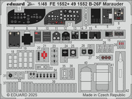 1/48 Eduard B-26F Marauder (fe)