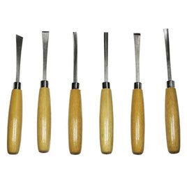 Excel Beginners 6 Piece Woodcarving Chisel Set 56011 - MPM Hobbies