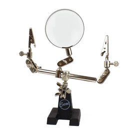 Excel DOUBLE CLIP EXTRA HANDS WITH MAGNIFIER 55675 - MPM Hobbies