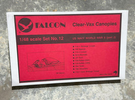 1/48 Falcon Canopies Set US Navy World War II (part 2)