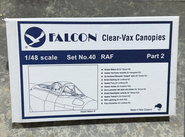 1/48 Falcon Canopies Set RAF (part 2)