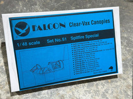 1/48 Falcon Canopies Set Spitfire Special