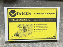 1/72 Falcon Canopies Set USAAF Bombers World War II