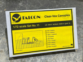 1/72 Falcon Canopies Set US Navy World War II (part 2)