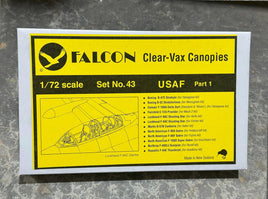 1/72 Falcon Canopies Set USAF (part 1)