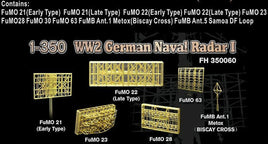1/350 Flyhawk Photo Etch WWII German Radar I