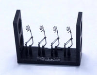 1/200 Five Star Models WWII IJN Smoke Generator (Semi exposed state) for CA,CL,DD small vessels etc. (4set) 3D