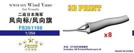 1/350 Five Star Models WWII IJN Wind Vane for Vessels (8pcs) 3D Printing