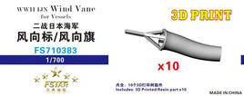 1/700 Five Star Models WWII IJN Wind Vane for Vessels (10pcs) 3D Printing