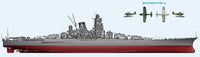 1/200 Gallery Models IJN Yamato Battleship Plastic Model Kit
