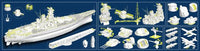1/200 Gallery Models IJN Yamato Battleship Plastic Model Kit