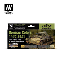 Vallejo 17ml Set of 8 ( 1927-1941) German Colors - 71205