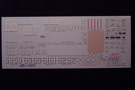 1/700 Gold Medal USN Supercarrier Decals (1/700 - 1/720 Scale)
