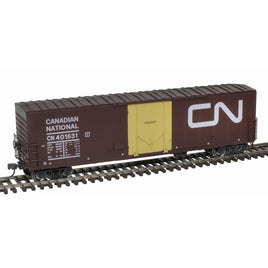 HO Atlas NSC Newsprint Box Car Canadian National [Noodle, Yellow Door] #401527