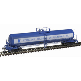 HO Atlas 20,700 Gallon Tank Car Standard Chlorine of Delaware INC [GATX] #25089