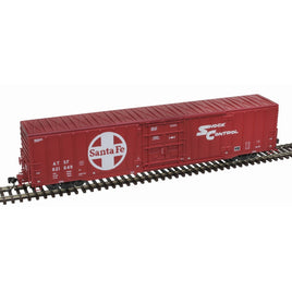 HO Atlas Master BX-177 Box Car Santa Fe "Shock Control" Gothic Repaint #621605