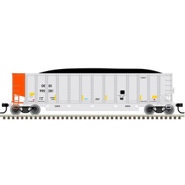 2025/01/08 Pre-order* HO Atlas Trainman Aluminum Coal Gondola Detroit Edison [DEEX] #990225